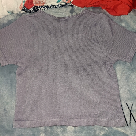 Lilac Crop Top - Picture 3 of 3